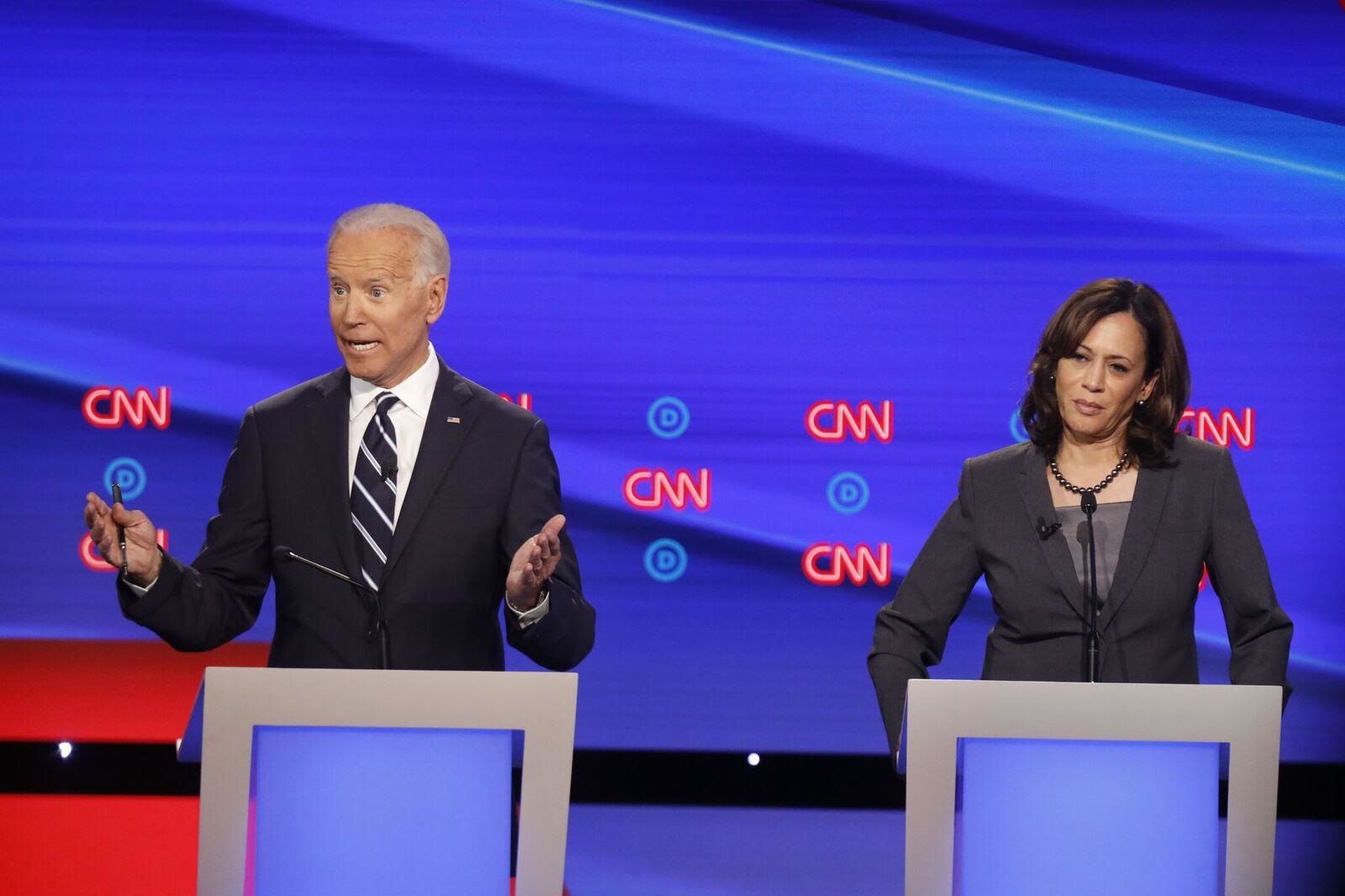 Biden and Harris